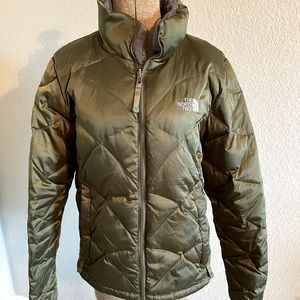 Women’s Green North Face Insulated Jacket